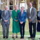 Kath Moore, WIC MD, with fellow 2018 Queen's honours recipients